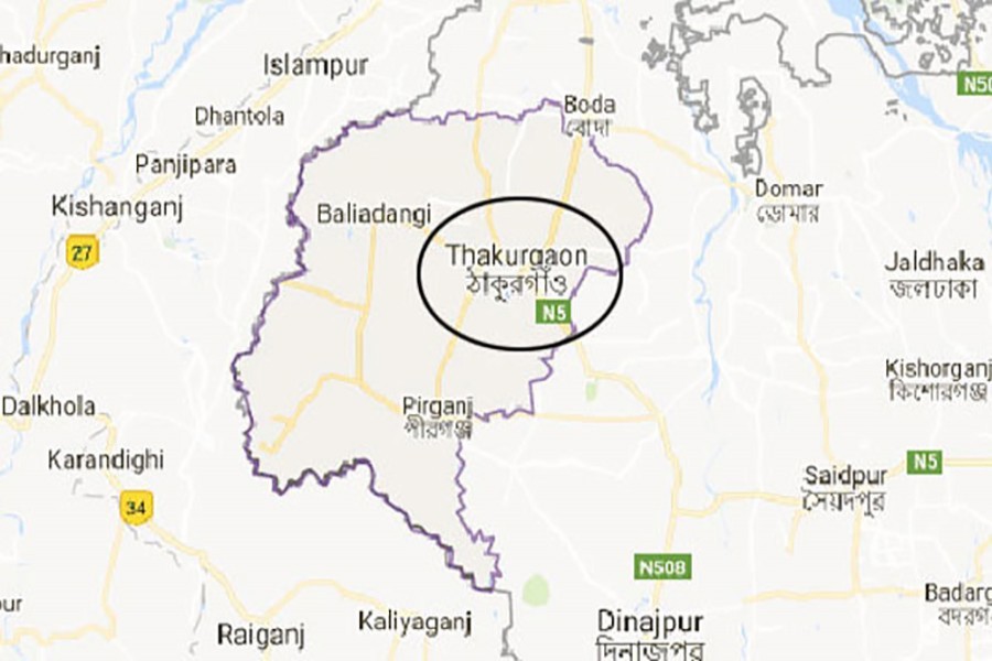 Lightning kills woman in Thakurgaon