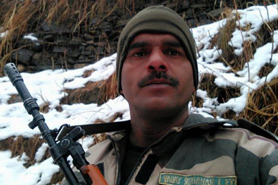 File photo of Tej Bahadur Yadav