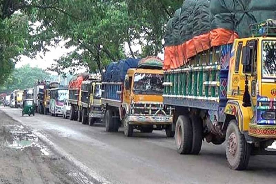 Over 2,000 trucks registered in Jan-March: BRTA