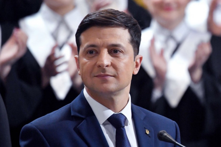 Ukrainian President-elect Volodymyr Zelensky
