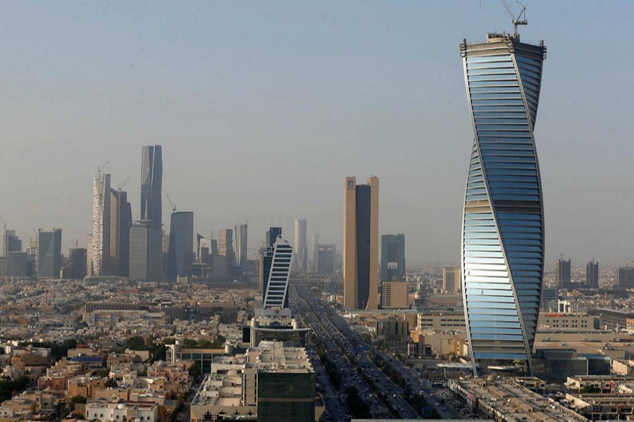 High-rise buildings are seen in Riyadh, Saudi Arabia on December 18, 2017 — Reuters/Files