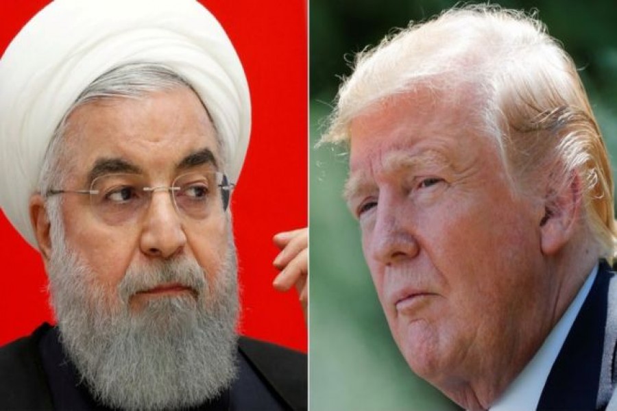 Tensions have risen between Iran under President Hassan Rouhani and the US under President Donald Trump. Reuters