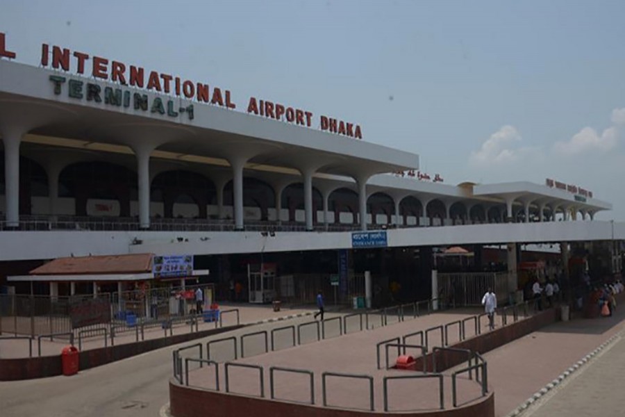 File photo of Hazrat Shahjalal International Airport (Collected)