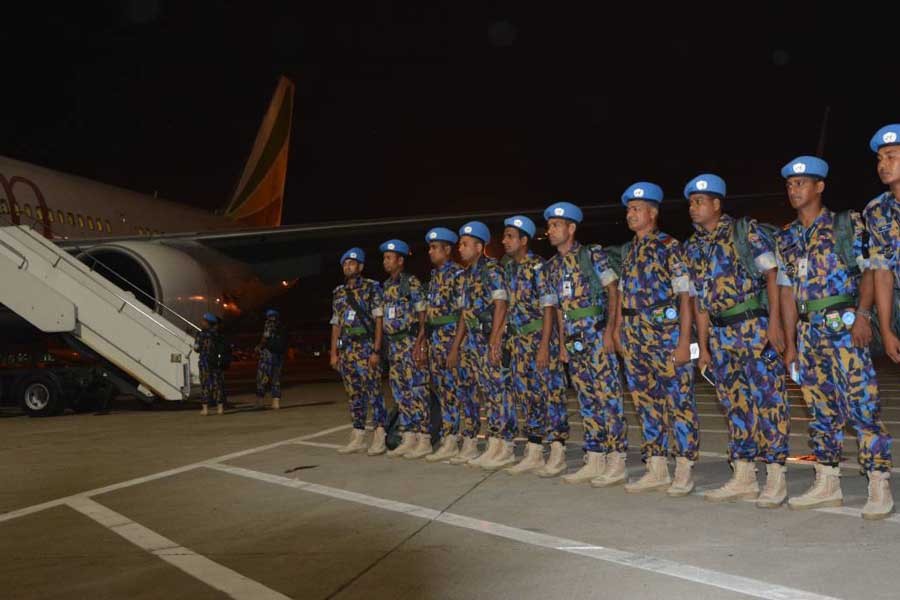 Police contingent leaves for Sudan