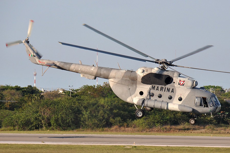 An MI-17 helicopter of Mexican Navy seen in this representational photo — Collected