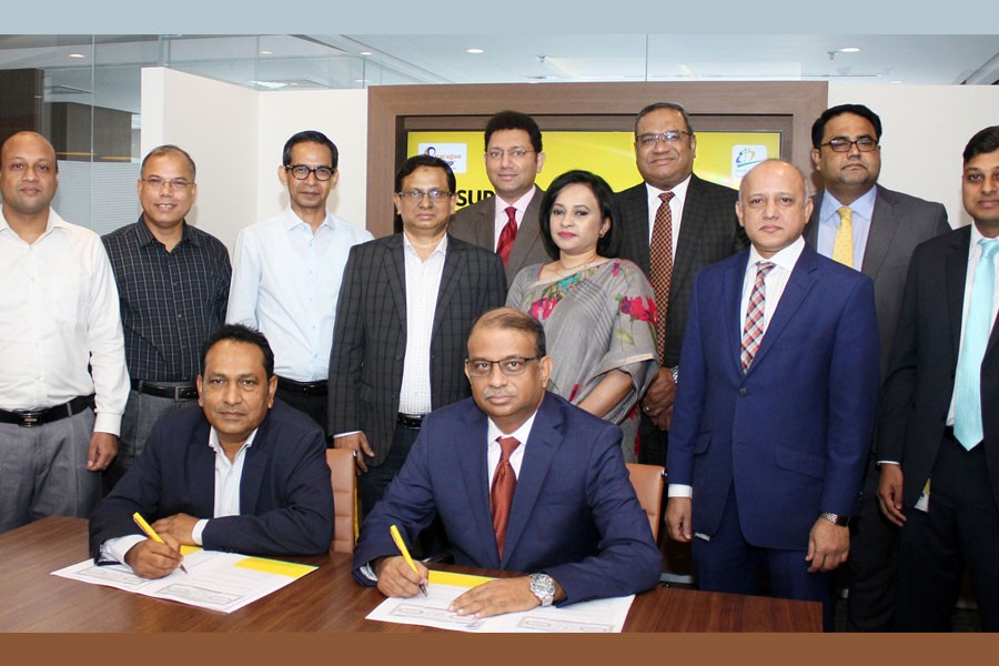 EBL, Paragon sign Supply Chain Financing agreement
