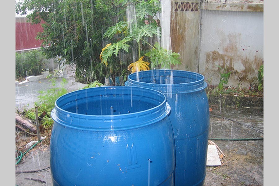 Mitigating water scarcity from rainwater   
