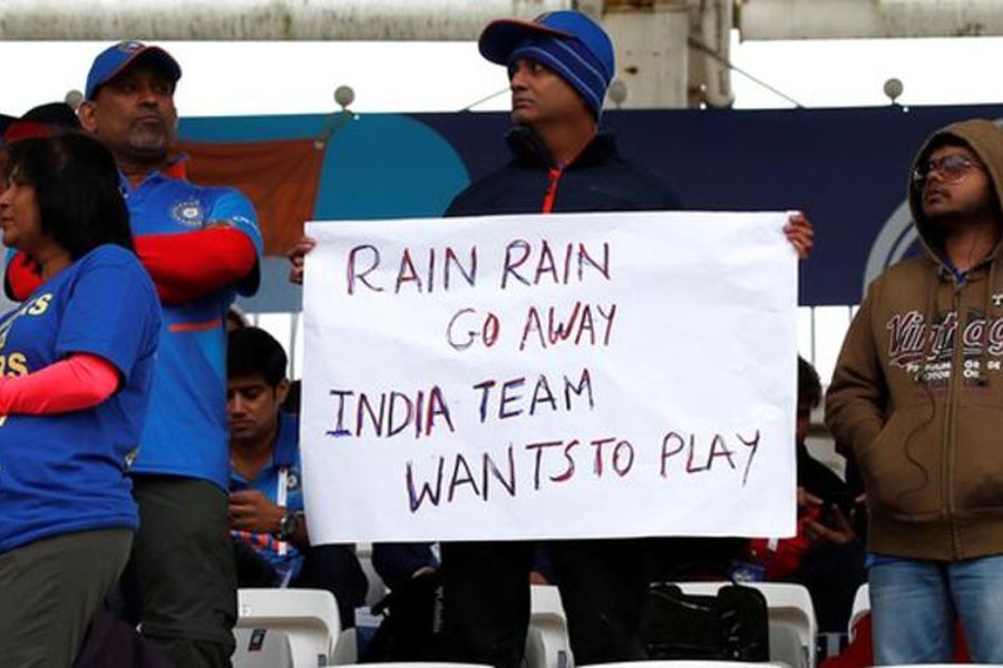 Ind vs NZ abandoned because of rain