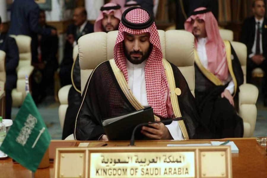 Crown Prince of Saudi Arabia Mohammad bin Salman is seen during the Arab Summit in Mecca, Saudi Arabia, May 31, 2019. Reuters/Files