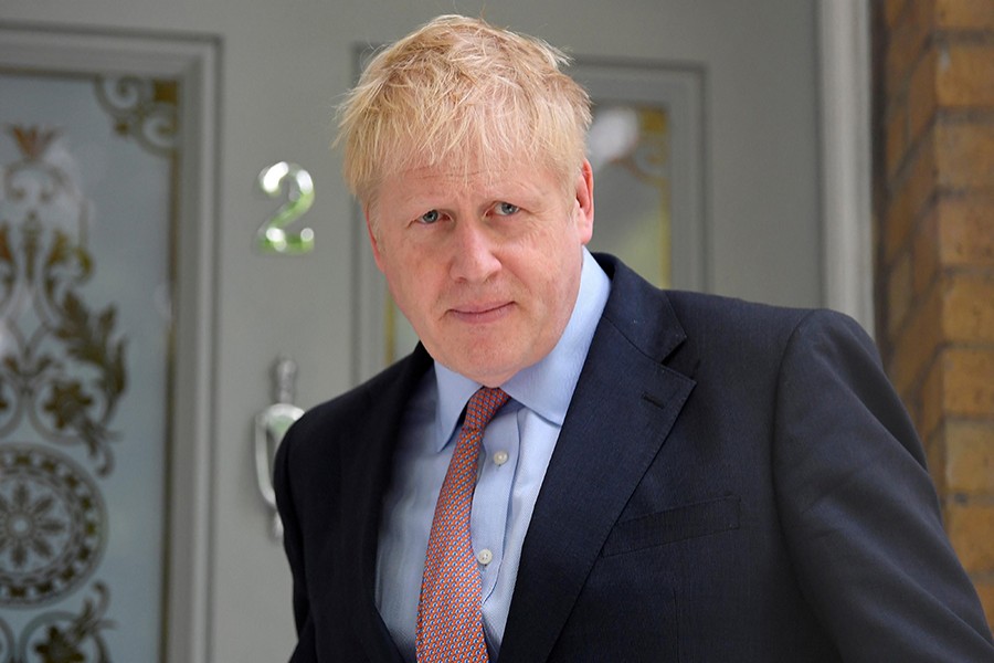 PM hopeful Boris Johnson seen in this undated Reuters photo