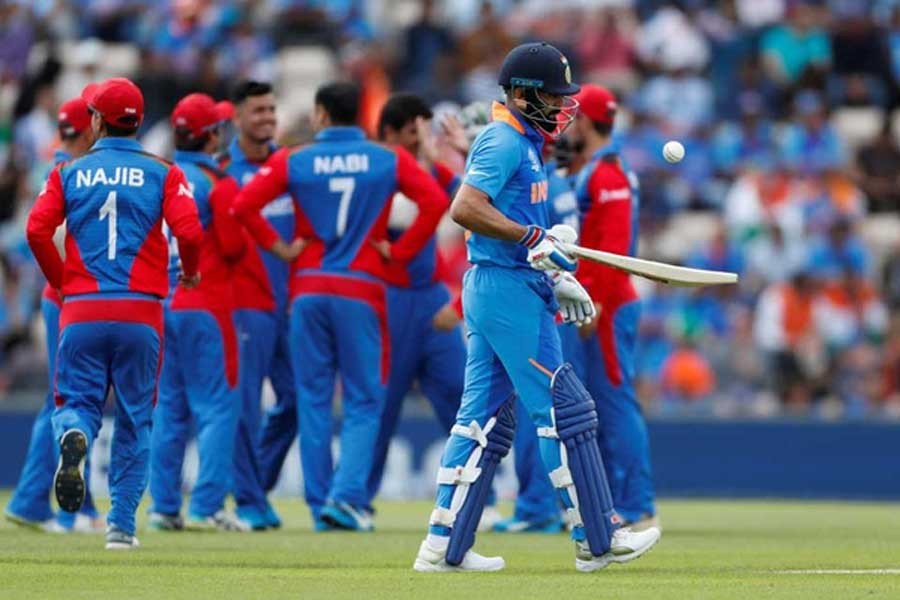 Afghanistan restricts India to 224-8