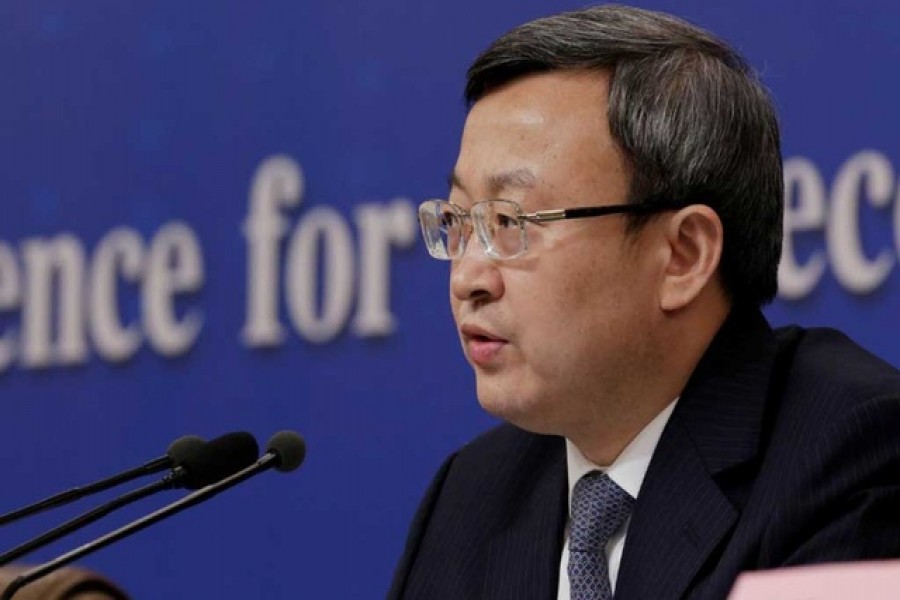 Chinese Vice Commerce Minister and Deputy China International Trade Representative Wang Shouwen attends a news conference during the ongoing session of the National People's Congress (NPC) in Beijing, China, March 9, 2019. Reuters/File Photo