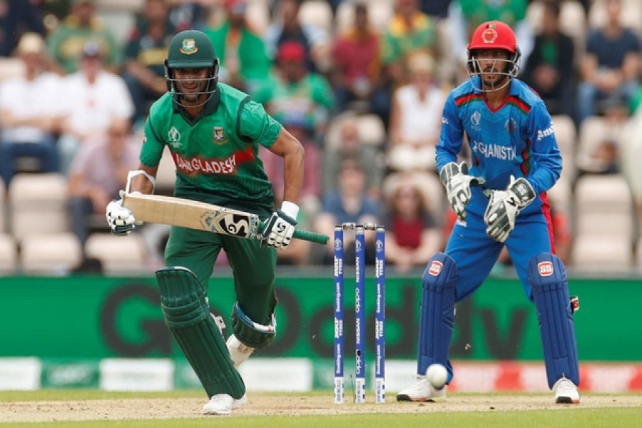 Shakib stars as Tigers beat Afghans in key clash