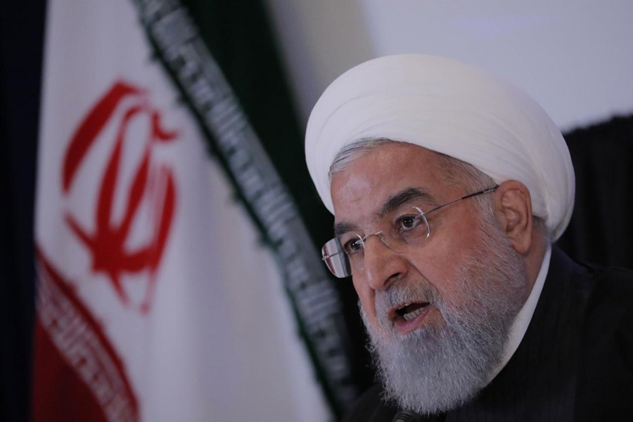 Iranian President Hassan Rouhani seen in this undated Reuters photo