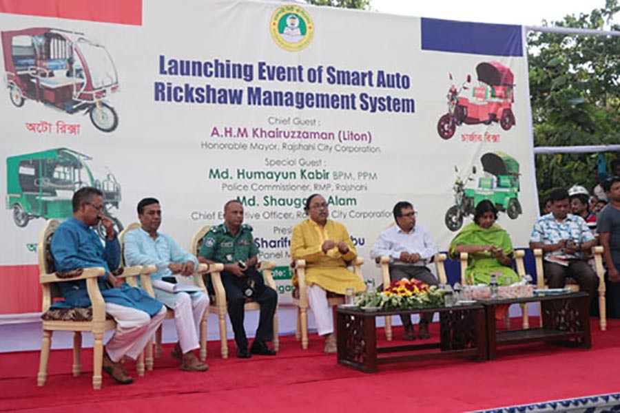 RCC launches smart auto-rickshaw management system
