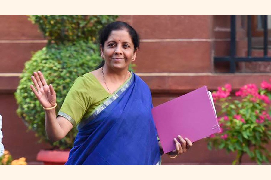 Indian Finance Minister Nirmala Sitharaman