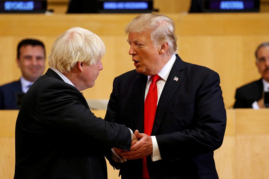 New British PM will be great, Trump says