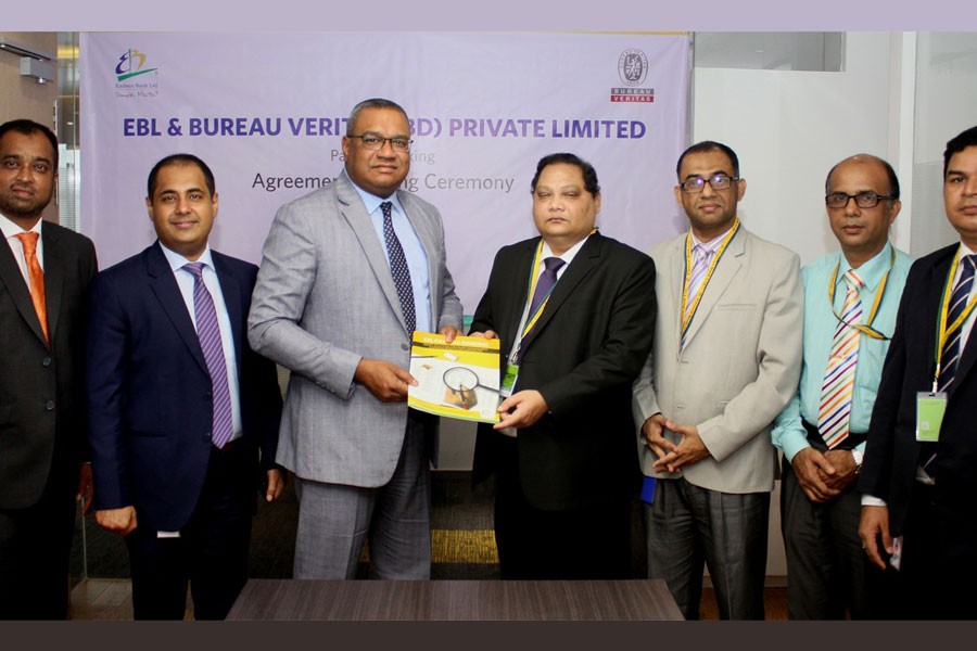 Bureau Veritas to use EBL payroll banking service