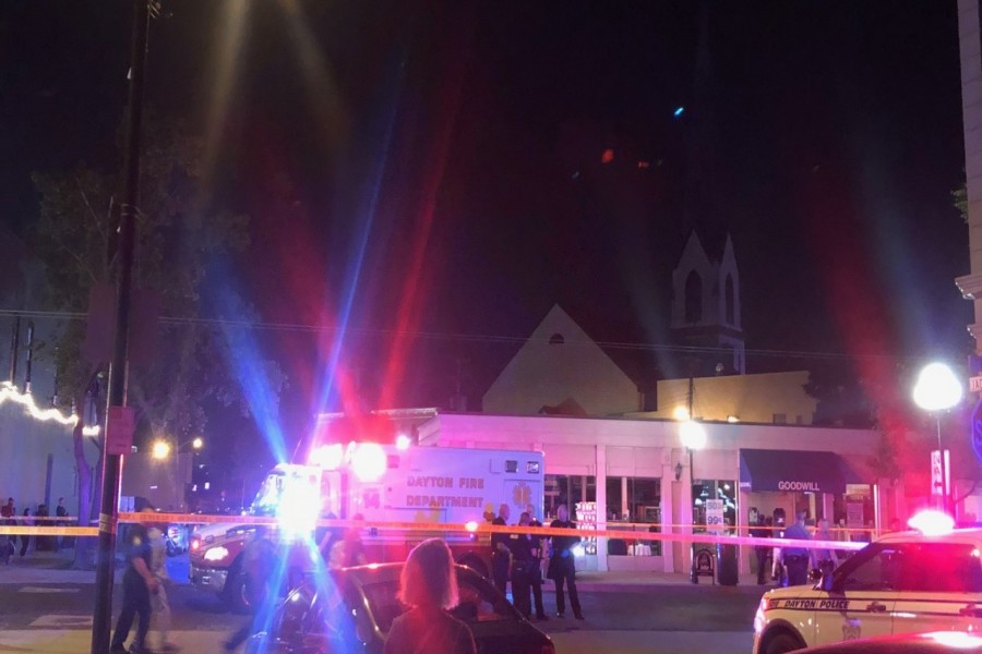 t is thought the shooting took place outside Ned Peppers Bar on E 5th Street - Photo collected from internet