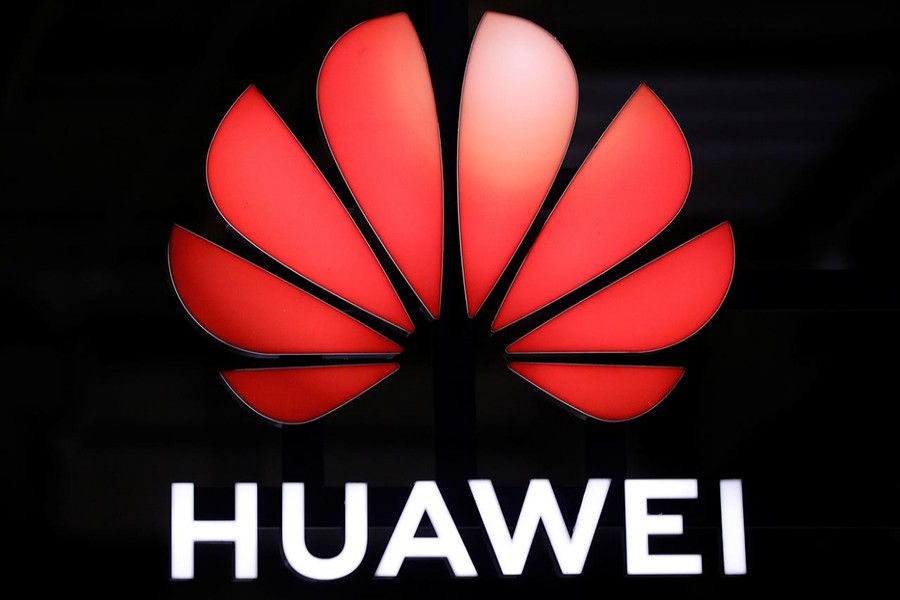 A Huawei signage is pictured at their booth at Interpol World in Singapore on July 2, 2019 — Reuters photo