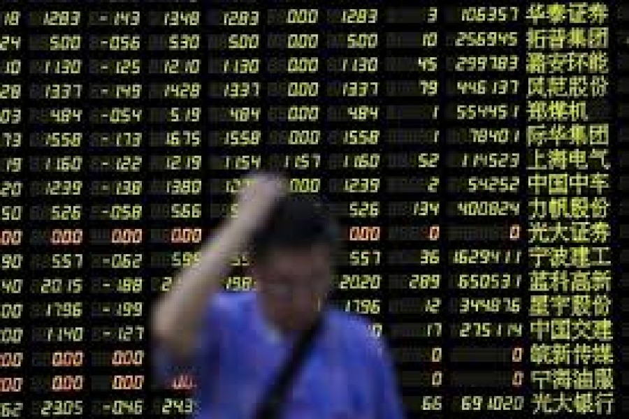 Asia shares tumble on Hong Kong unrest
