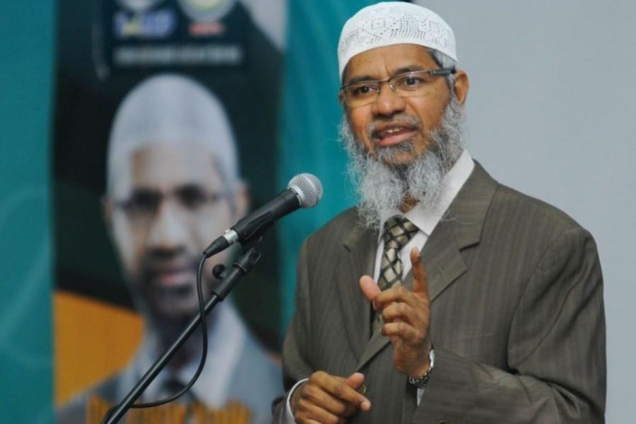 Indian Islamic preacher Zakir Naik - Twitter photo