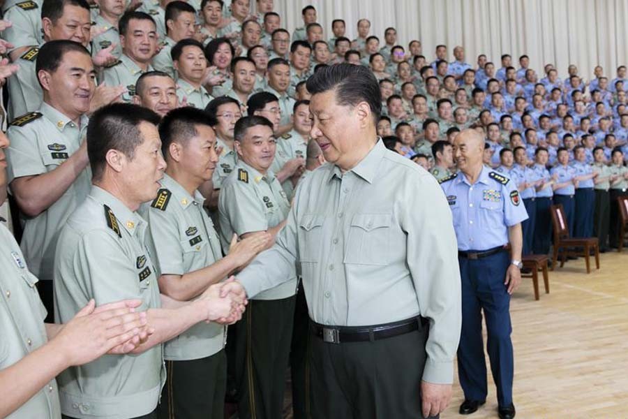 Xi urges Chinese air force to enhance capability to win