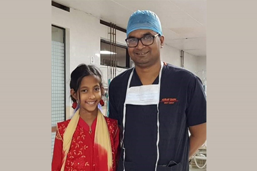 Nupur returns home after successful invasive cardiac surgery at NICVD