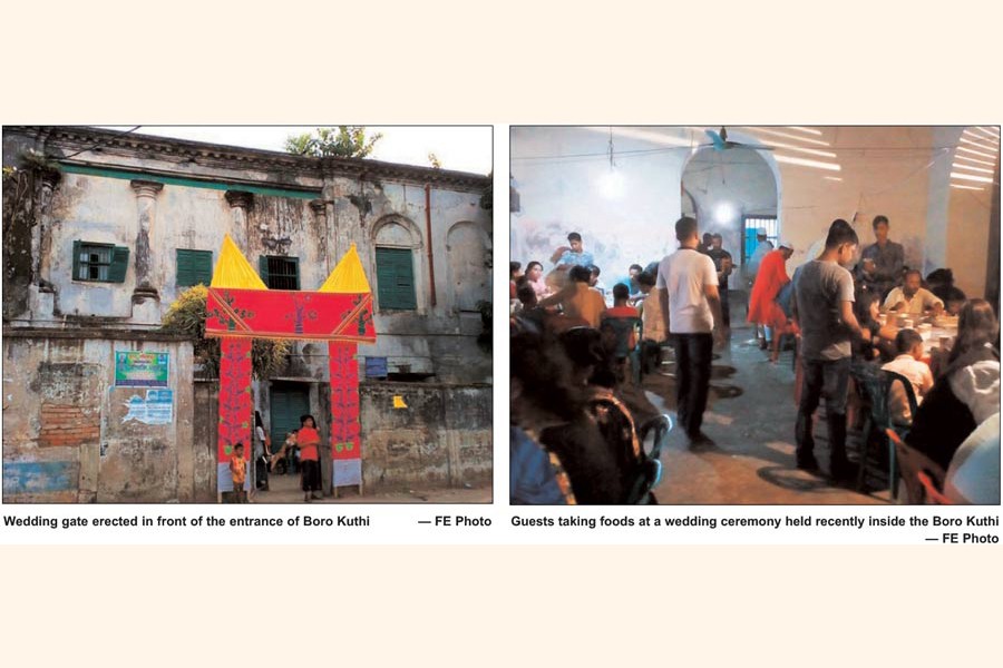 Rajshahi ‘Boro Kuthi’ turns into a community centre?
