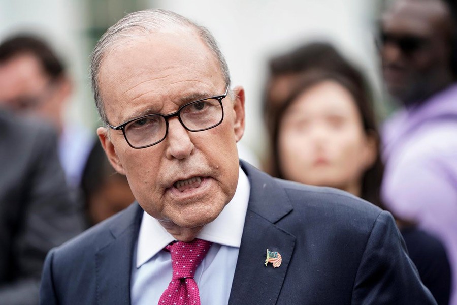 Director of the National Economic Council Larry Kudlow speaks to the media at the White House in Washington, US, September 6, 2019. Reuters