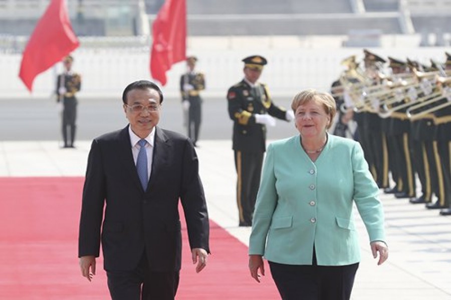 HK won’t top Merkel's China trip agenda