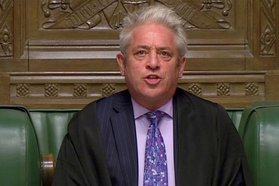 UK parliament speaker to quit