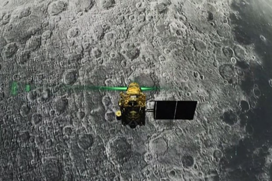 India's moon mission locates landing craft, no communication yet