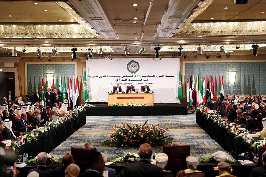 Arab foreign ministers and delegation members attend the annual Arab League meeting in Cairo, Egypt on September 10, 2019 — Reuters photo