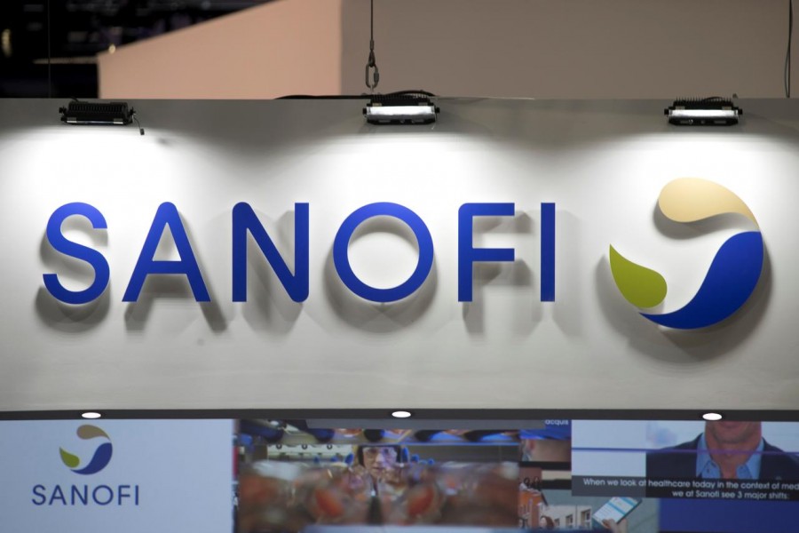 The logo of Sanofi is pictured during the Viva Tech start-up and technology summit in Paris, France, May 25, 2018. REUTERS/Charles Platiau