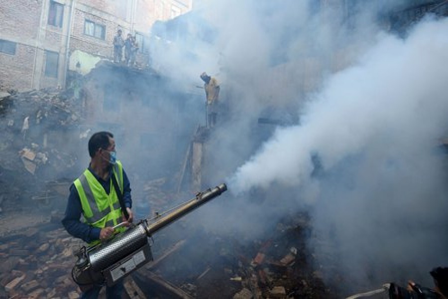 Kathmandu battles dengue as temperatures rise
