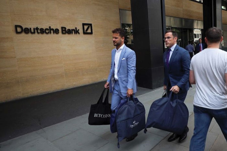 Hundreds of job cuts are expected at Deutsche Bank's London office.                  —Photo: Reuters