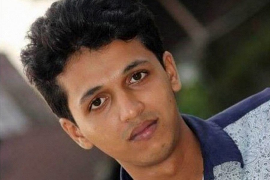 Rifat Sharif, 22, was hacked in broad daylight near the Barguna Government College on June 26 - Collected