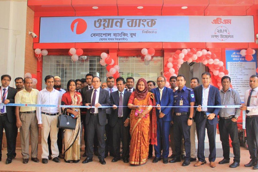 ONE Bank inaugurates Benapole Banking Booth