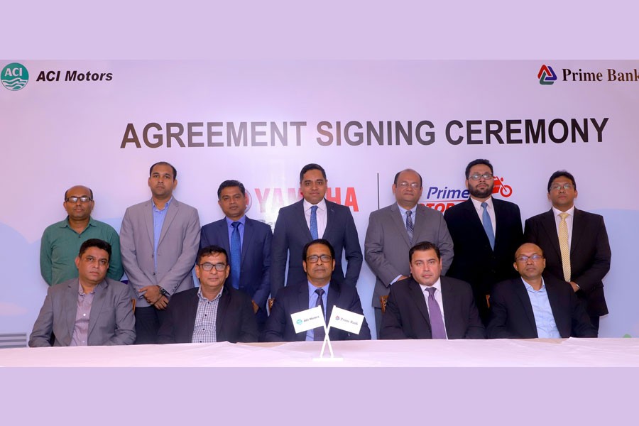 Prime Bank signs agreement with ACI Motors