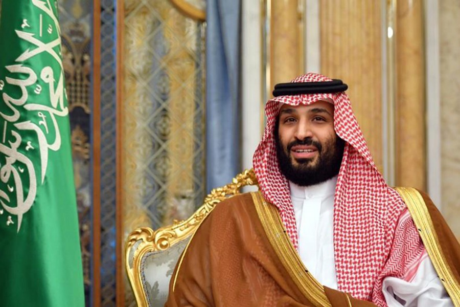 Saudi Arabia's Crown Prince Mohammed bin Salman attends a meeting with US Secretary of State Mike Pompeo in Jeddah, Saudi Arabia on September 18, 2019 — Reuters photo