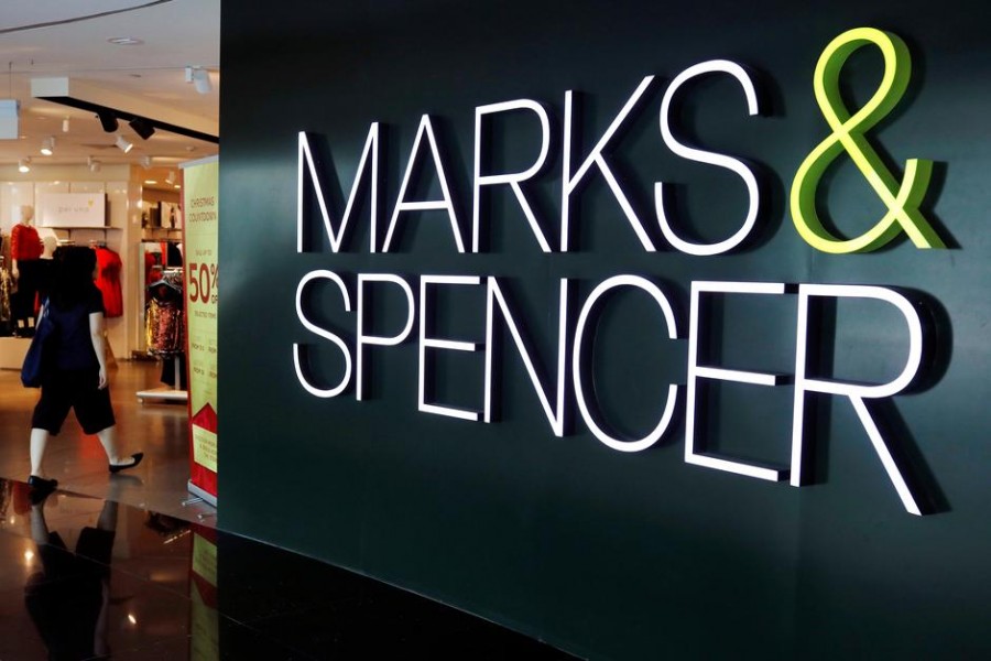 FILE PHOTO: A view of a Marks and Spencer shop in Singapore December 14, 2018. REUTERS/Edgar Su