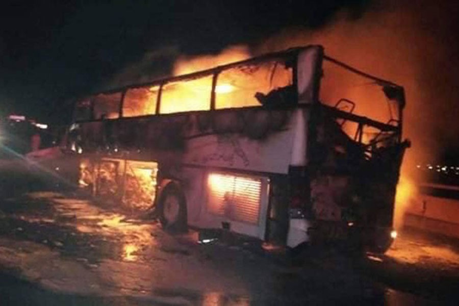 Bus crash kills 35 in Saudi, BD people feared among victims