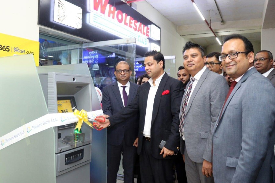 EBL offers ATM, CDM facilities at Jamuna Future Park