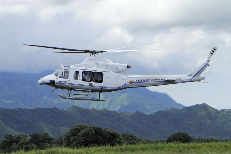 Six die in presidential helicopter crash in Colombia