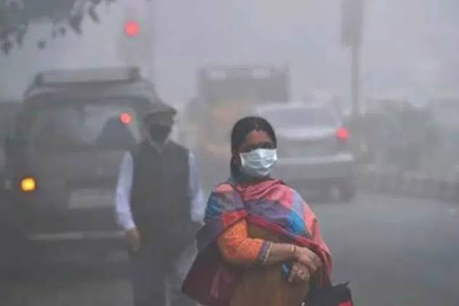 Indian capital's air quality falls to "severe" category