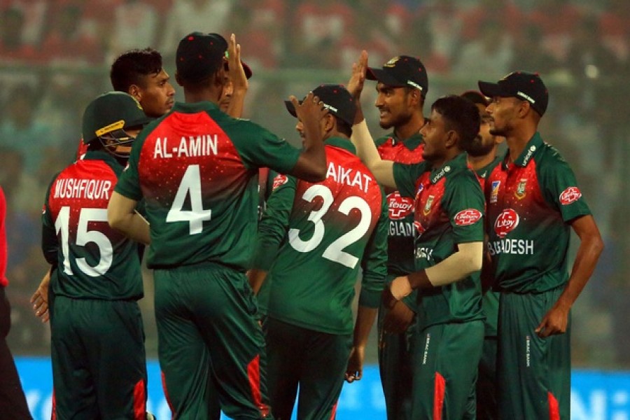 Tigers clinch first T20 victory against India