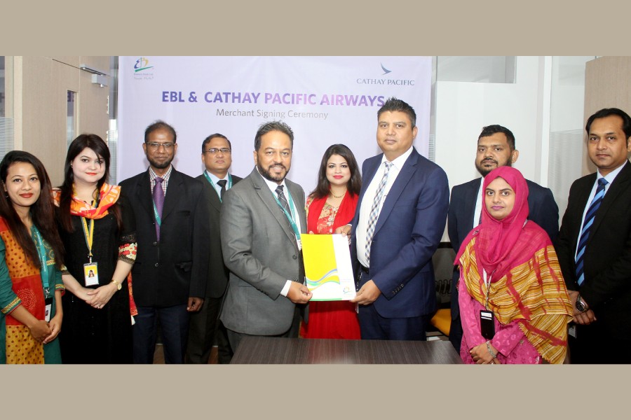EBL signs agreement with Cathay Pacific Airways