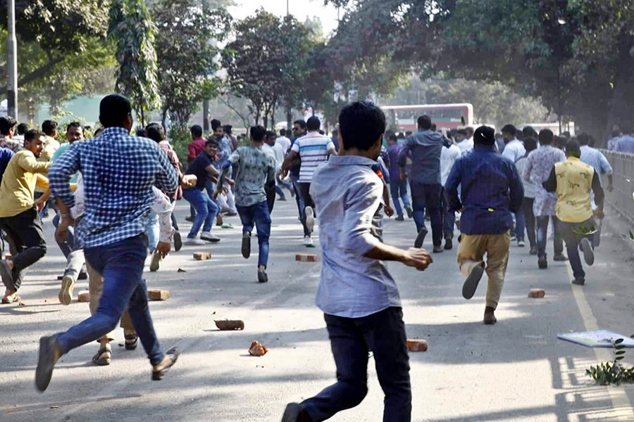 500 BNP men sued over attack on police