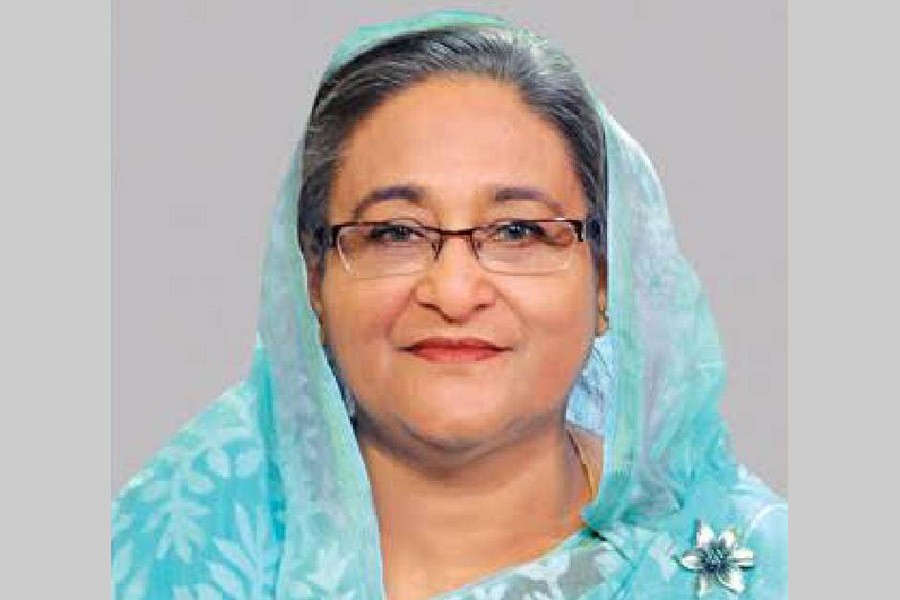 Marshall Islands President exchanges pleasantries with Hasina